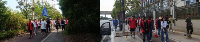 “聚校地青年力量，共建、共治、共享文明和諧家園 