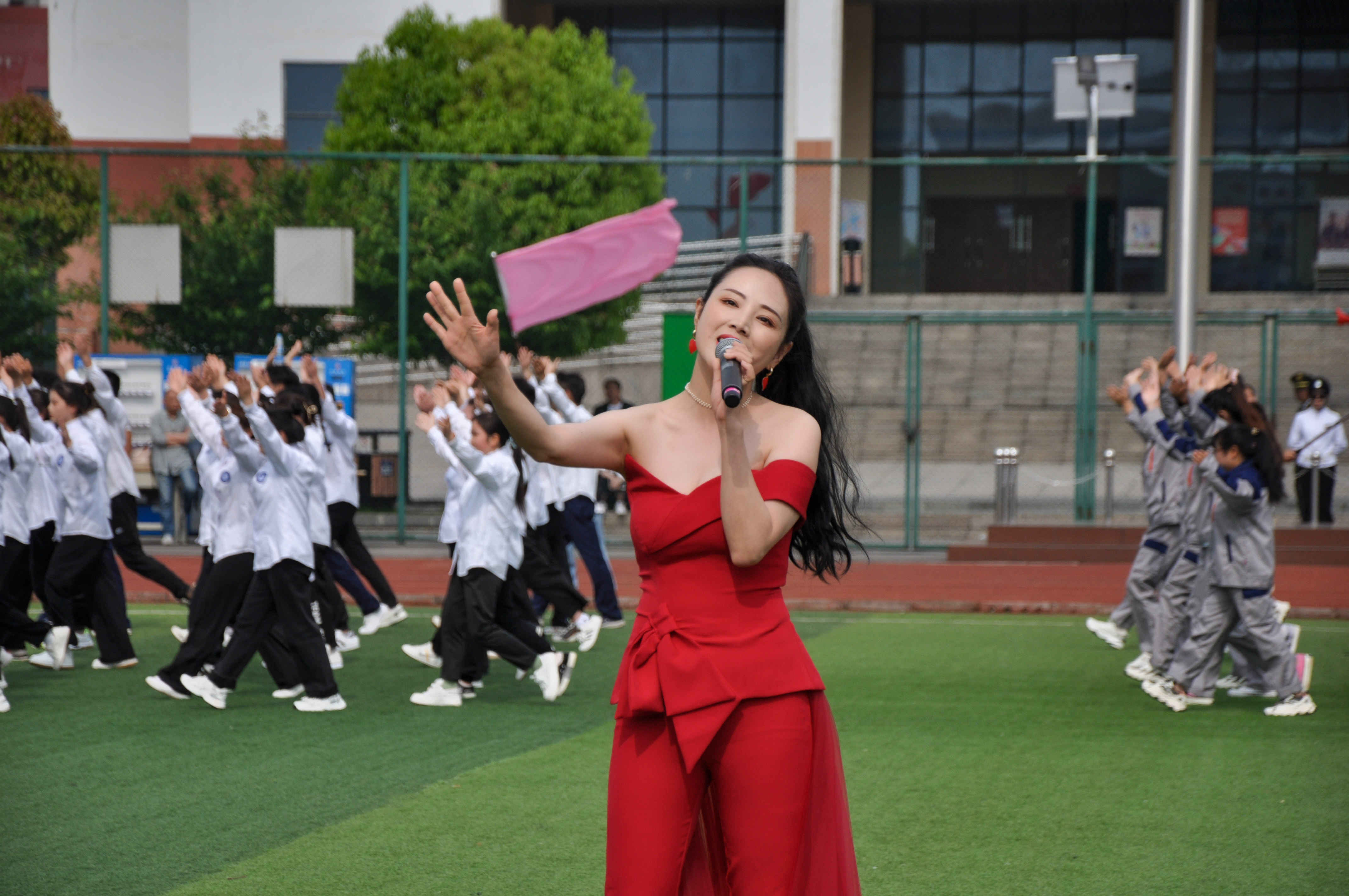 第二屆校園文化藝術(shù)節(jié)、第三屆田徑運動會開幕式